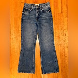 Zara- The Zia Flare blue jeans, Size 4